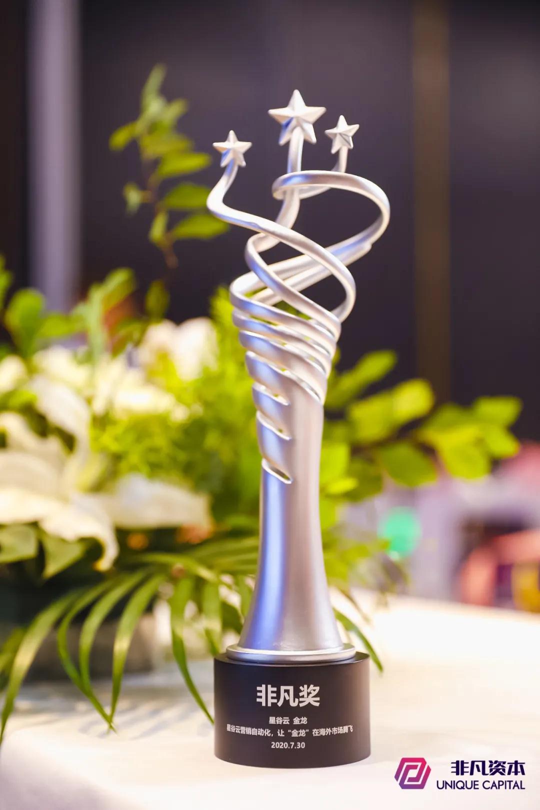 榜單揭曉！星谷云斬獲2020非凡大賞外貿(mào)營銷優(yōu)選案例